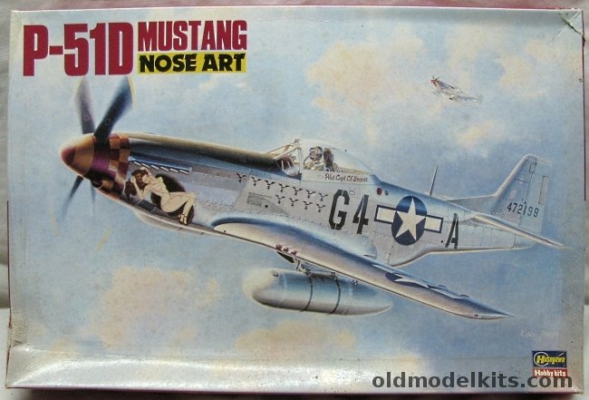 Hasegawa 1/32 P-51D Mustang Nose Art - Capt. Weaver 362 FS 357 FG / 'Big Beautiful Doll' 78th FG / 'The Mille P' 55th FG 343 FS 8th AF / Col. Glenn Eagleston 353 FS 354 FG /  'Man 'O War' 334 FS 4FG 8AF Lt. Kinnard / 'Ridge Runner III' 335FS 65 FW 8th Air Force  Maj. P, SP33 plastic model kit